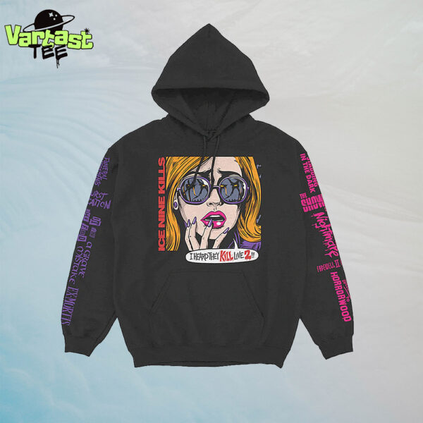 Ice Nine Kills I Heard They Kill Live 2 Album Eyes Eyes My Darling Unisex Hoodie