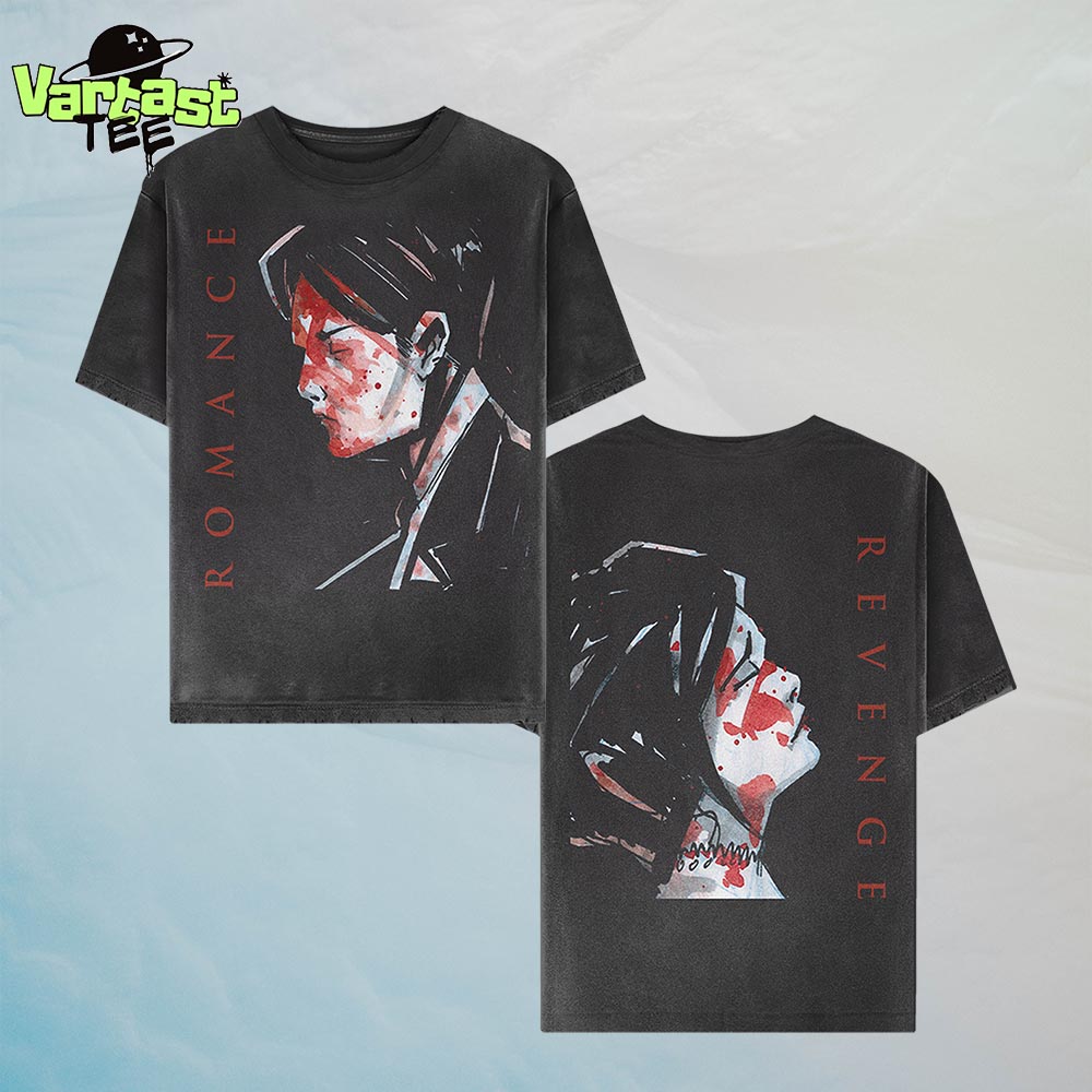 My Chemical Romance Revenge Romance Graphic Two Sided Unisex T-Shirt My Chemical Romance Revenge Romance Graphic Two Sided Unisex T-Shirt