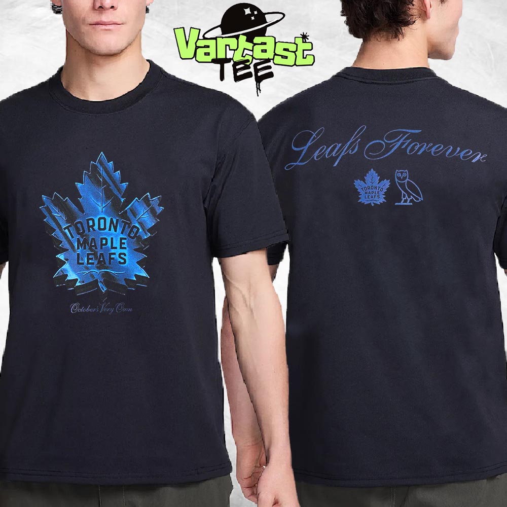 October’s Very Own x Toronto Maple Leafs NHL Leafs Forever Collection Two Sided Unisex T-Shirt October’s Very Own x Toronto Maple Leafs NHL Leafs Forever Collection Two Sided Unisex T-Shirt