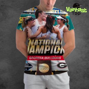 2025 NCAA D1 Tennis Championship National Champions Is Georgia Bulldogs Women’s Tennis All Over Print Shirt
