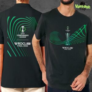 2025 UEFA Europa Conference League Final With The Official Wroclaw 25 Event Two Sided Classic T-Shirt