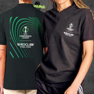 2025 UEFA Europa Conference League Final With The Wroclaw 25 Energy Wave Event Two Sided Classic T-Shirt