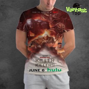 20th Century Studios’s Predator Killer Of Killers Official Poster Release On June 6th 2025 All Over Print Shirt