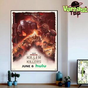 20th Century Studios’s Predator Killer Of Killers Official Poster Release On June 6th 2025 Home Decor Poster Canvas