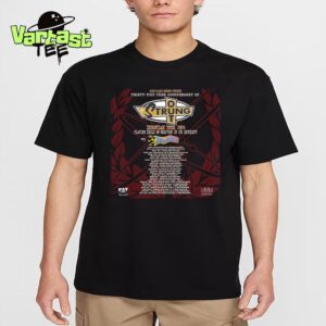 35 Years Anniversary Of Strung Out European Tour 2025 Playing Exile In Oblivion In Its Entirety With Belvedere Essential T-Shirt