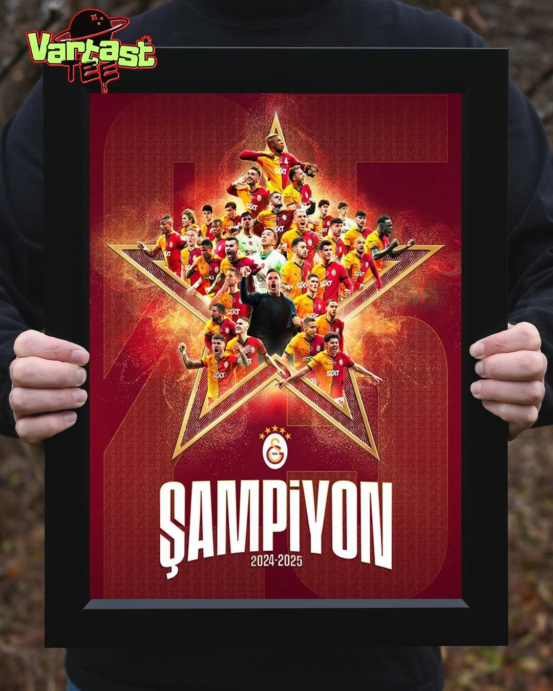 5 Yıldızlı Şampiyon Galatasaray 2024-2025 Süper Lig Champion Home Decor Poster Canvas 5 Yıldızlı Şampiyon Galatasaray 2024-2025 Süper Lig Champion Home Decor Poster Canvas