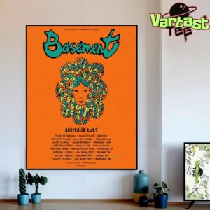 Basement Poster Shows In Australia 2025 Dates List Home Decor Wall Art Poster Canvas