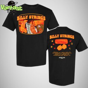 Billy Strings Spring Tour 2025 With May Dates List Two Sided Unisex T-Shirt