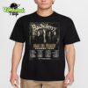 Metallica M72 Virginia Tech Pop-Up Shop Poster At Lane Stadium Blacksburg Virginia US On May 7th 2025 Two Sided Classic T-Shirt