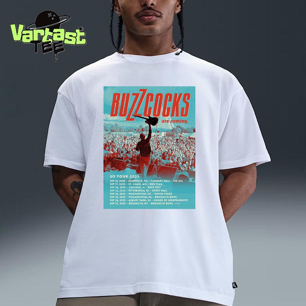 Buzzcocks Are Coming Back To The US Tour 2025 In September Essential T-Shirt Buzzcocks Are Coming Back To The US Tour 2025 In September Essential T-Shirt