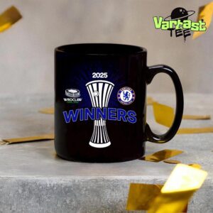 Chelsea FC Champions UEFA Europa Conference League 2025 UECL Winners Wroclaw Final Coffee Mug
