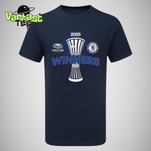 Chelsea FC Champions UEFA Europa Conference League 2025 UECL Winners Wroclaw Final Essential T-Shirt