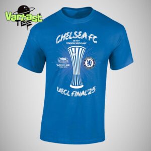 Chelsea FC UEFA Conference League UECL Wroclaw Final 2025 At Stadion Wroclaw On May 28th Essential T-Shirt