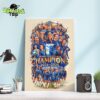 Chelsea FC Women Are Back-To-Back-To-Back-To-Back-To-Back-To-Back Barclays WSL Champions For Six In A Row Home Decor Poster Canvas