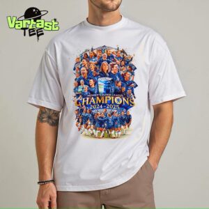 Chelsea FC Women Are The 2024-2025 Barclays Women’s Super League Champions For The Sixth Consecutive Year Unisex T-Shirt