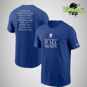 Chelsea FC x Nike We Have Won It All Again Two Sided All Over Print Shirt