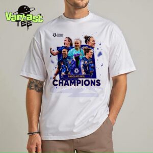 Congratulations To Chelsea FC Women Are Barclays WSL Champions For Six In A Row Unisex T-Shirt
