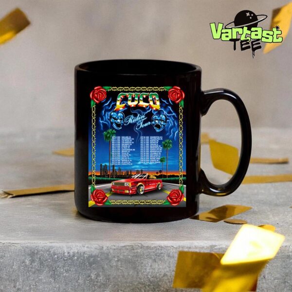 Cuco Ridin Tour 2025-2026 Round The US For Headlining Tour Coffee Mug