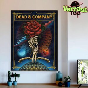 Dead And Company Dead Forever Live In Sphere Las Vegas NV On May 10th 2025 Home Decor Poster Canvas