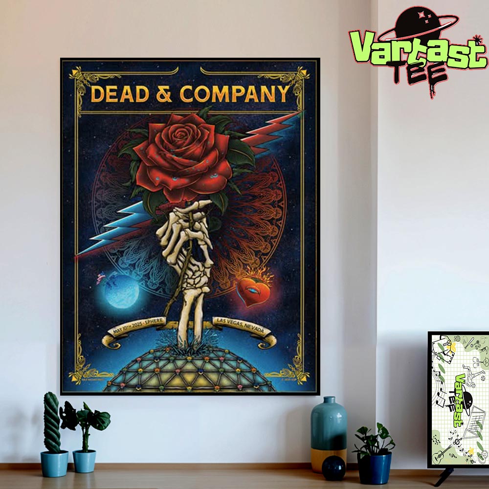 Dead And Company Dead Forever Live In Sphere Las Vegas NV On May 10th 2025 Home Decor Poster Canvas Dead And Company Dead Forever Live In Sphere Las Vegas NV On May 10th 2025 Home Decor Poster Canvas
