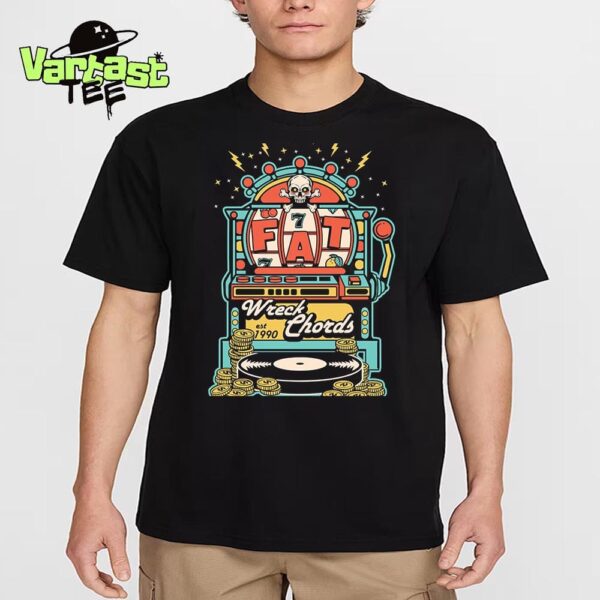 Fat Wreck Chords EST 1990 Hit The Jackpot Essential T-Shirt