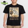 For Those About To Rock We Salute You ACDC PWR Up Tour 2025 Red Foil Poster At Soldier Field In Chicago IL On May 24th 2025 Unisex T-Shirt