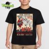 For Those About To Rock We Salute You ACDC PWR Up Tour 2025 Shows Poster At Soldier Field In Chicago IL On May 24th 2025 Two Sided Unisex T-Shirt