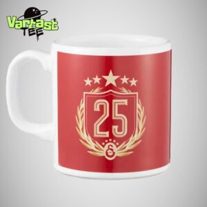Galatasaray 2024-2025 Süper Lig Champions For 5 Star And 25th Championship Title Coffee Mug