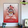 2025 NCAA D1 Tennis Championship National Champions Is Georgia Bulldogs Women’s Tennis Home Decor Poster Canvas