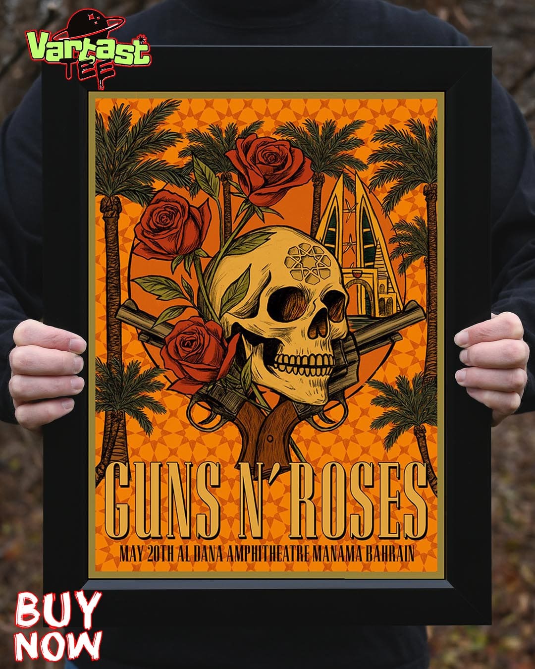 Guns N Roses Bahrain Tonight's Poster At Al Dana Amphitheatre In Manama Bahrain On May 20th 2025 Home Decor Poster Canvas Guns N Roses Bahrain Tonight's Poster At Al Dana Amphitheatre In Manama Bahrain On May 20th 2025 Home Decor Poster Canvas