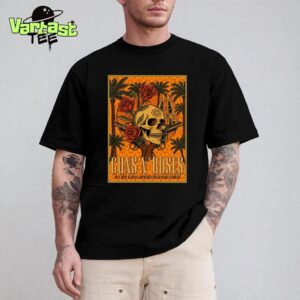 Guns N Roses Bahrain Tonight’s Poster At Al Dana Amphitheatre In Manama Bahrain On May 20th 2025 Unisex T-Shirt