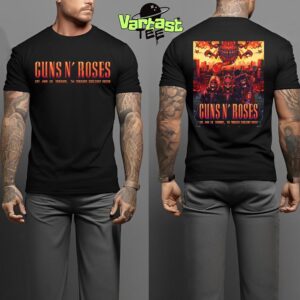 Guns N Roses Tonight’s Show Poster At Taoyuan Sunlight Arena In Taoyuan TW On May 10th 2025 Two Sided Classic T-Shirt