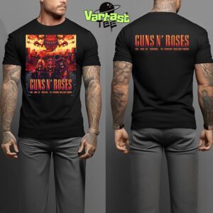 Guns N Roses Tonight’s Show Poster At Taoyuan Sunlight Arena In Taoyuan TW On May 10th 2025 Two Sided Unisex T-Shirt