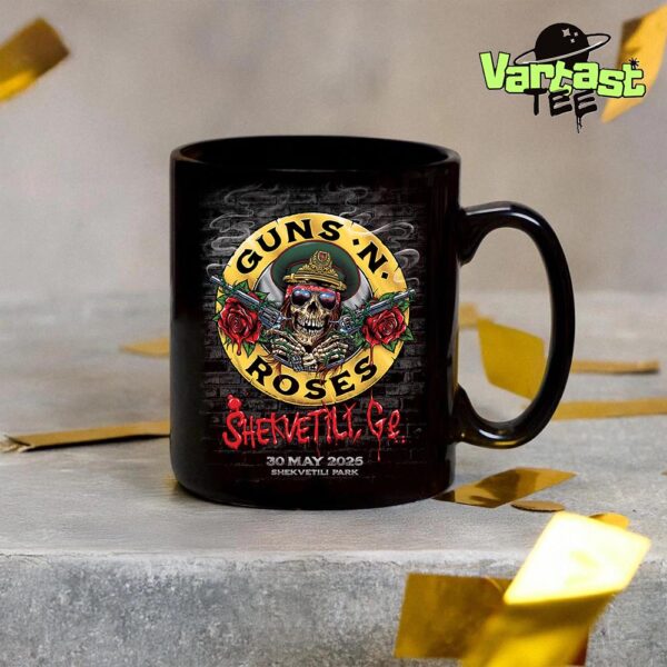 Guns N Roses World Tour Summer 2025 At Shekvetili Park In Shekvetili GE On May 30th 2025 Coffee Mug