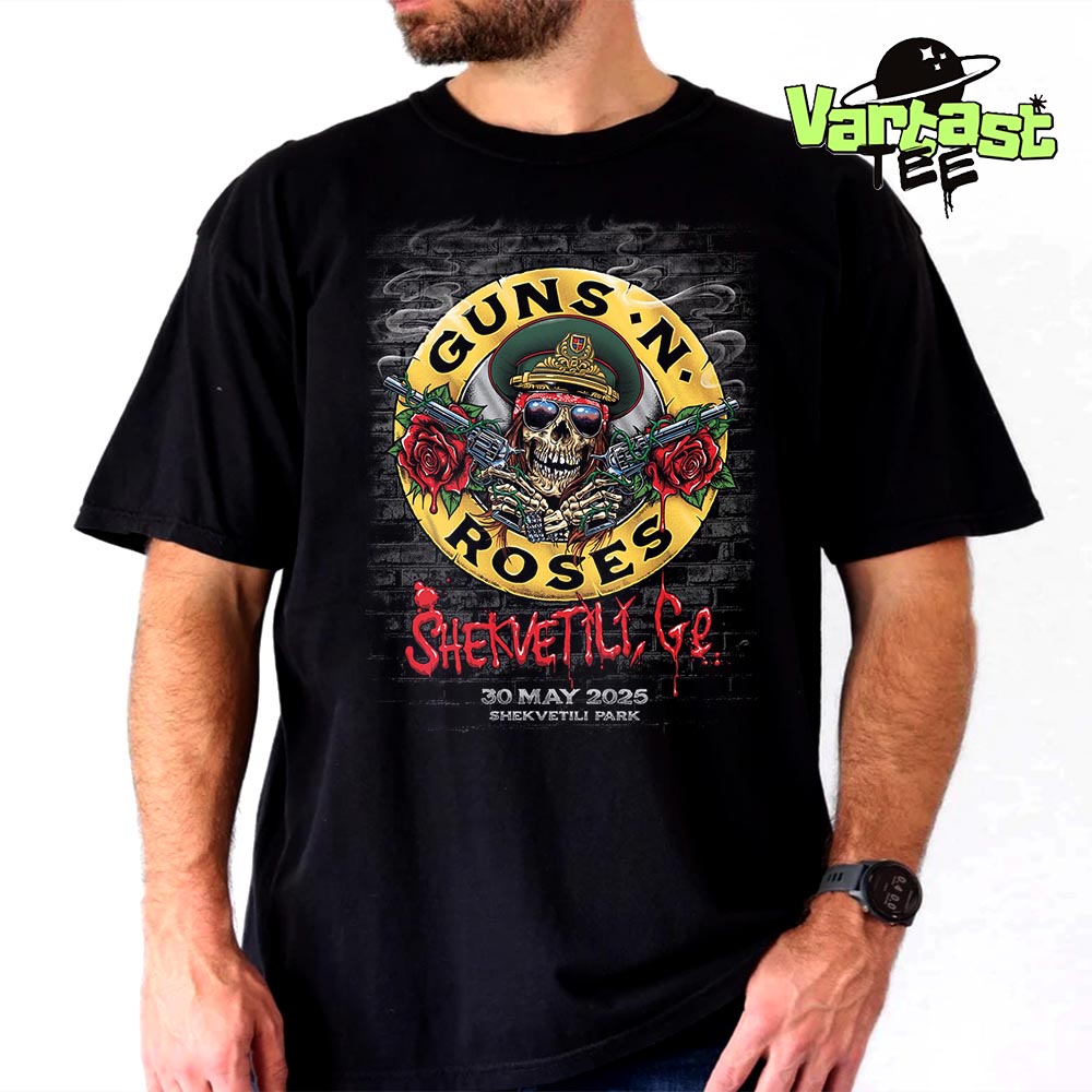 Guns N Roses World Tour Summer 2025 At Shekvetili Park In Shekvetili GE On May 30th 2025 Essential T-Shirt Guns N Roses World Tour Summer 2025 At Shekvetili Park In Shekvetili GE On May 30th 2025 Essential T-Shirt