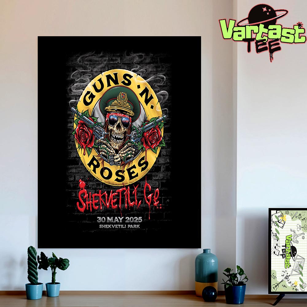 Guns N Roses World Tour Summer 2025 At Shekvetili Park In Shekvetili GE On May 30th 2025 Home Decor Poster Canvas Guns N Roses World Tour Summer 2025 At Shekvetili Park In Shekvetili GE On May 30th 2025 Home Decor Poster Canvas