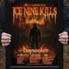 Hell Of A Summer Tour x Silver Scream Con 4 Ice Nine Kills At DCU Center In Worcester MA On September 13th 2025 Home Decor Poster Canvas