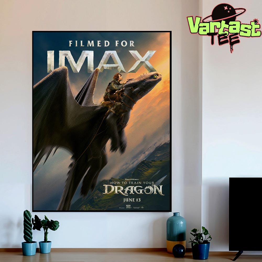 How To Train Your Dragon Movie Filmed For IMAX Official Poster Release June 13th 2025 Home Decor Poster Canvas How To Train Your Dragon Movie Filmed For IMAX Official Poster Release June 13th 2025 Home Decor Poster Canvas