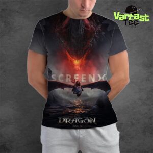 How To Train Your Dragon Movie Official ScreenX Poster Release June 13th 2025 All Over Print Shirt