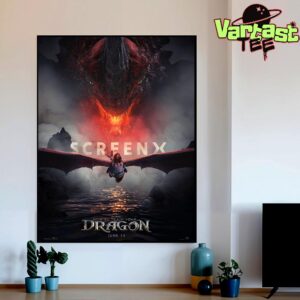 How To Train Your Dragon Movie Official ScreenX Poster Release June 13th 2025 Home Decor Poster Canvas