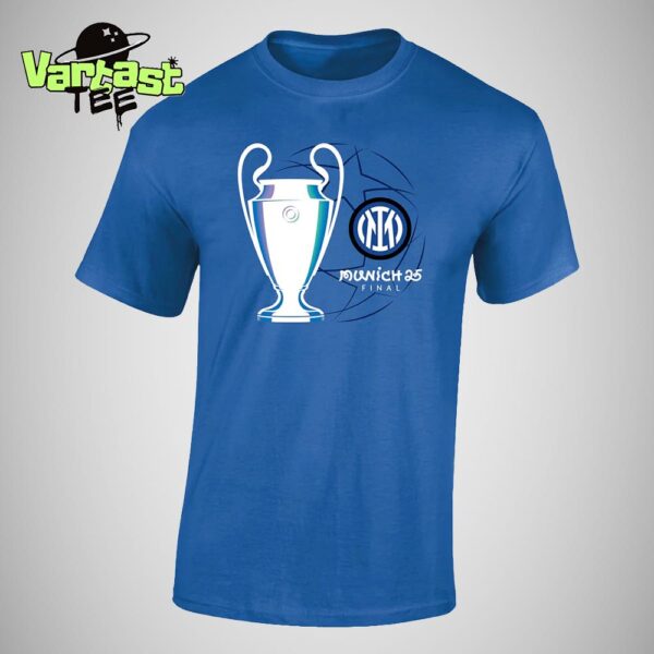 Inter Milan UEFA Champions League UCL Munich 2025 Final Essential T-Shirt