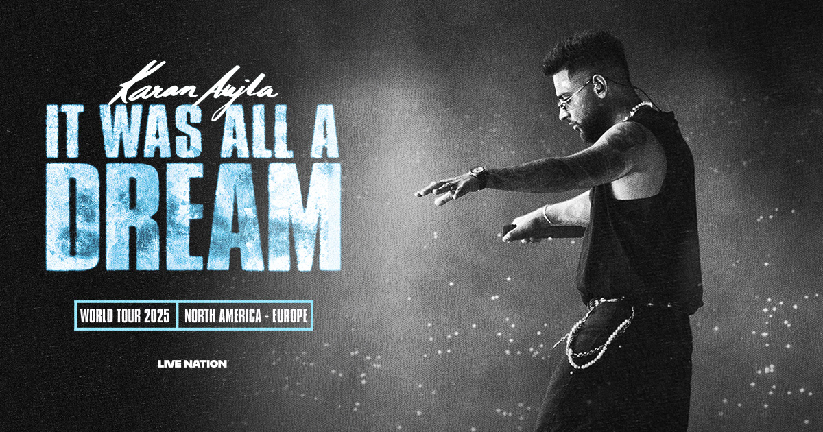 Karan Aujla Announces ‘It Was All A Dream’ 2025 Tour Across North America And Europe