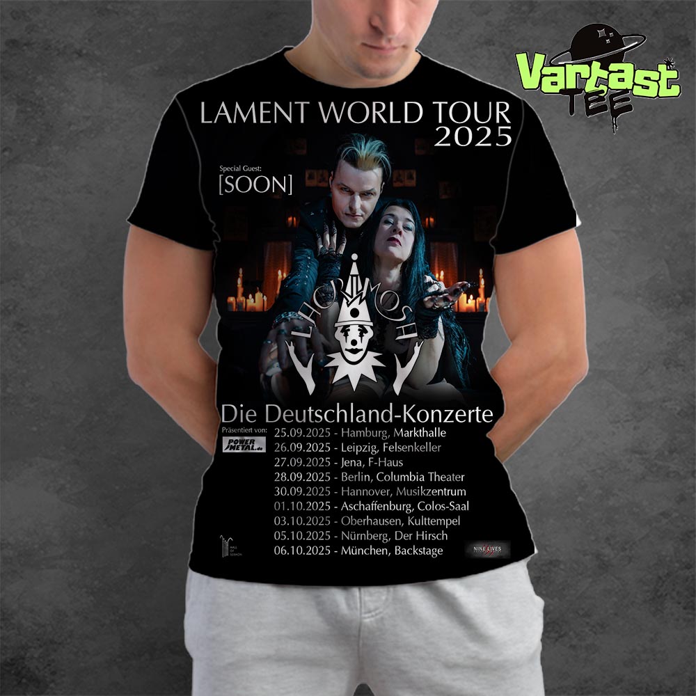 Lacrimosa Lament World Tour 2025 Die Deutschland-Konzerte Dates And Cities List For September And October All Over Print Shirt Lacrimosa Lament World Tour 2025 Die Deutschland-Konzerte Dates And Cities List For September And October All Over Print Shirt