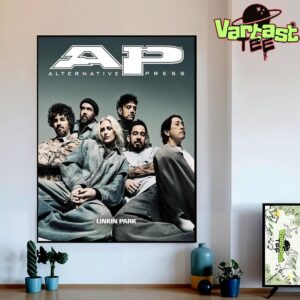 Linkin Park Growing Together On May Cover Of AP Alternative Press Home Decor Wall Art Poster Canvas