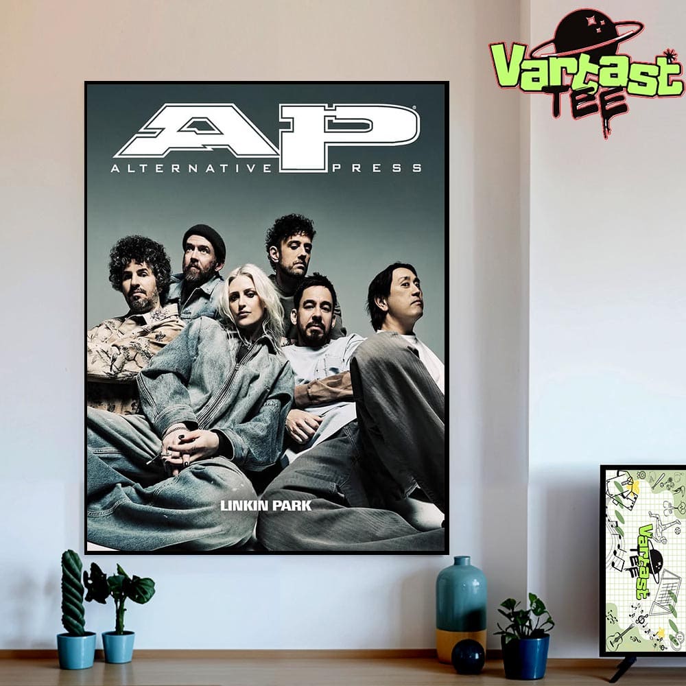 Linkin Park Growing Together On May Cover Of AP Alternative Press Home Decor Wall Art Poster Canvas Linkin Park Growing Together On May Cover Of AP Alternative Press Home Decor Wall Art Poster Canvas