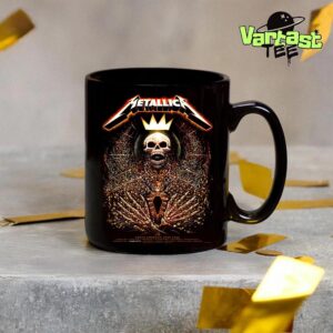 Metallica M72 Charlotte Exclusive Pop-Up Shop Poster At Bank Of America Stadium In Charlotte NC On May 31st 2025 Coffee Mug