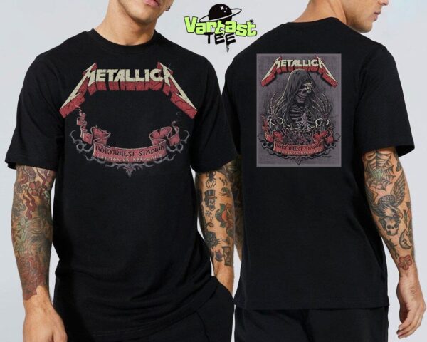Metallica M72 Landover The Venue Tonight Poster Show At Northwest Stadium Landover Maryland US On May 28th 2025 Art By Cisco Rivera Two Sided Essential T-Shirt