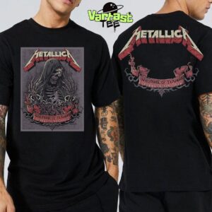 Metallica M72 Landover The Venue Tonight Poster Show At Northwest Stadium Landover Maryland US On May 28th 2025 Art By Cisco Rivera Two Sided Unisex T-Shirt