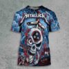 Metallica M72 Virginia Tech Pop-Up Shop Poster At Lane Stadium Blacksburg Virginia US On May 7th 2025 For M72 World Tour M72 North American Tour All Over Print Shirt