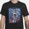 Metallica M72 Virginia Tech Pop-Up Shop Poster At Lane Stadium Blacksburg Virginia US On May 7th 2025 For M72 World Tour M72 North American Tour Unisex T-Shirt